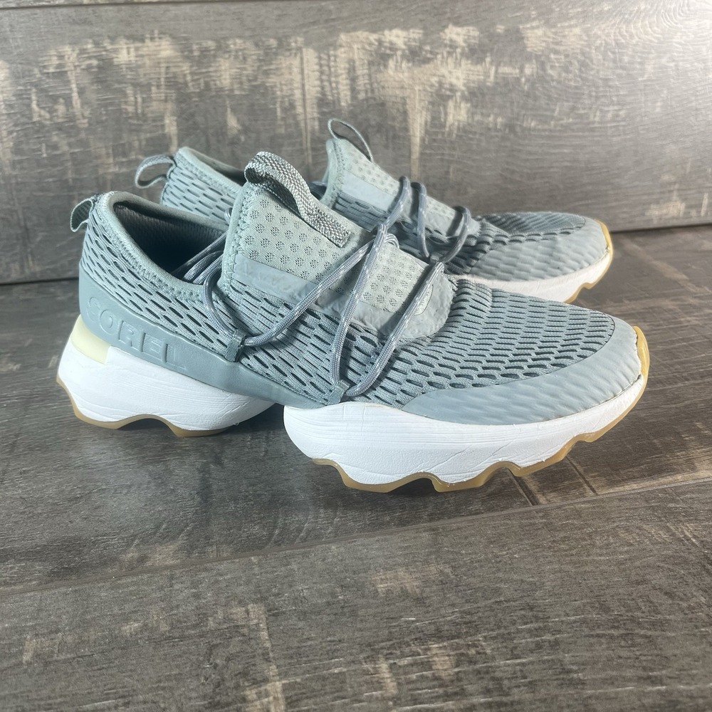 Sorel Women's Light Gray Mesh Slip-On Sneakers
